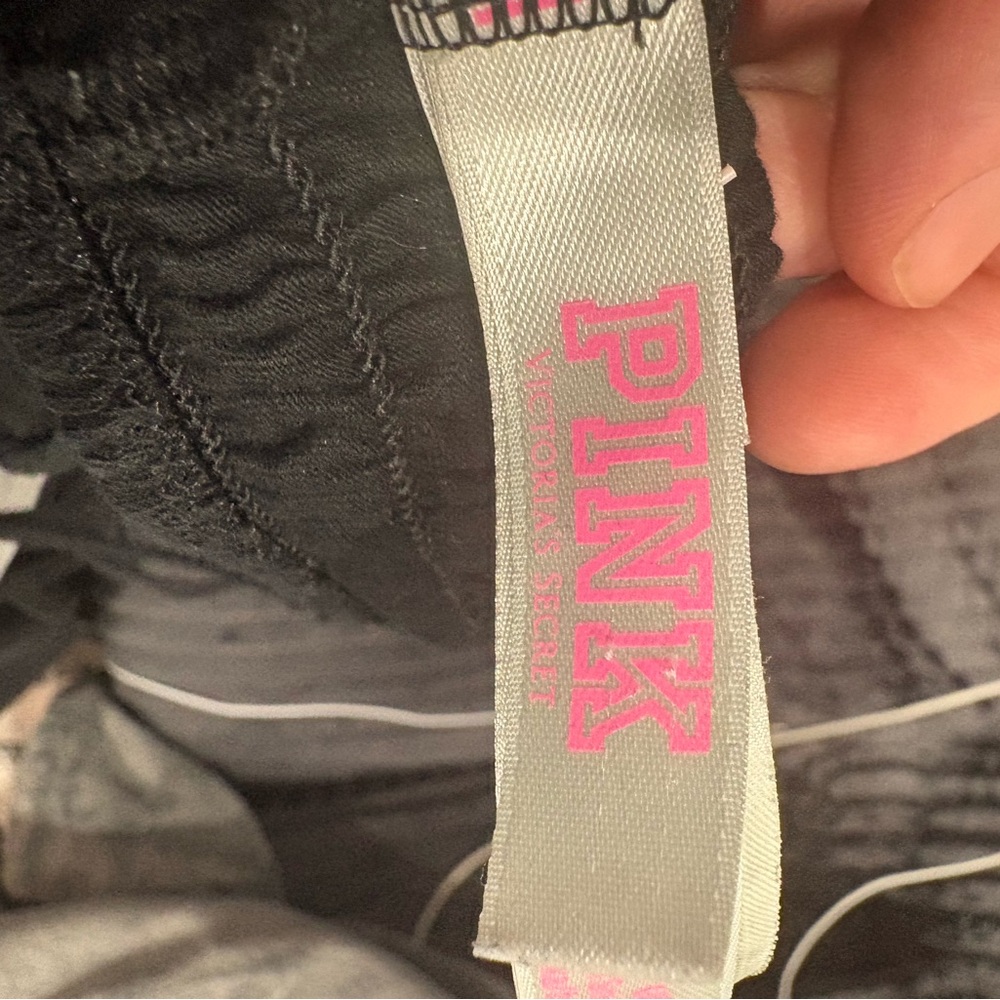 PINK Victoria's Secret Black Textured Bralette - Picture 3 of 4